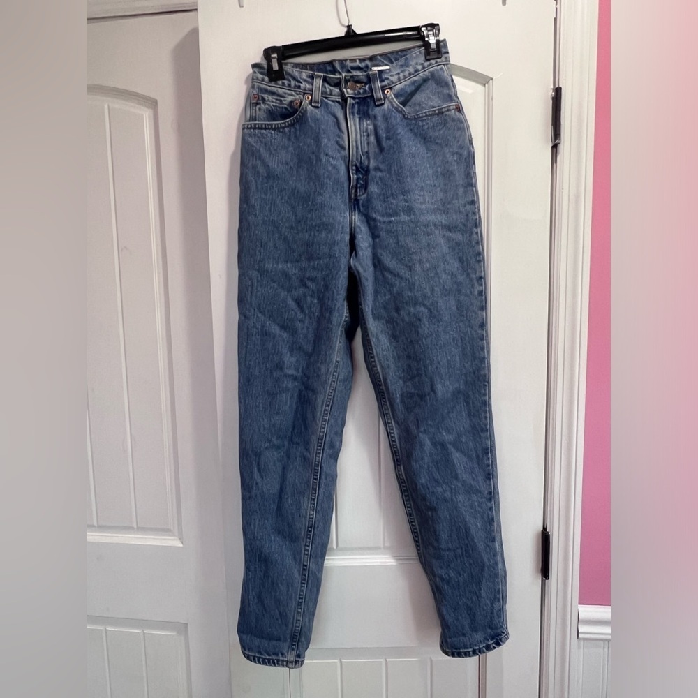 Levi's Women's Blue Jeans Tapered Fit 100% cotton